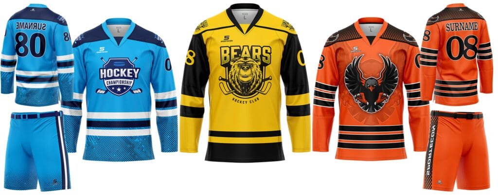 ice hockey uniforms