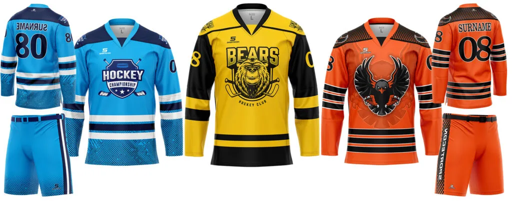 ice hockey uniforms