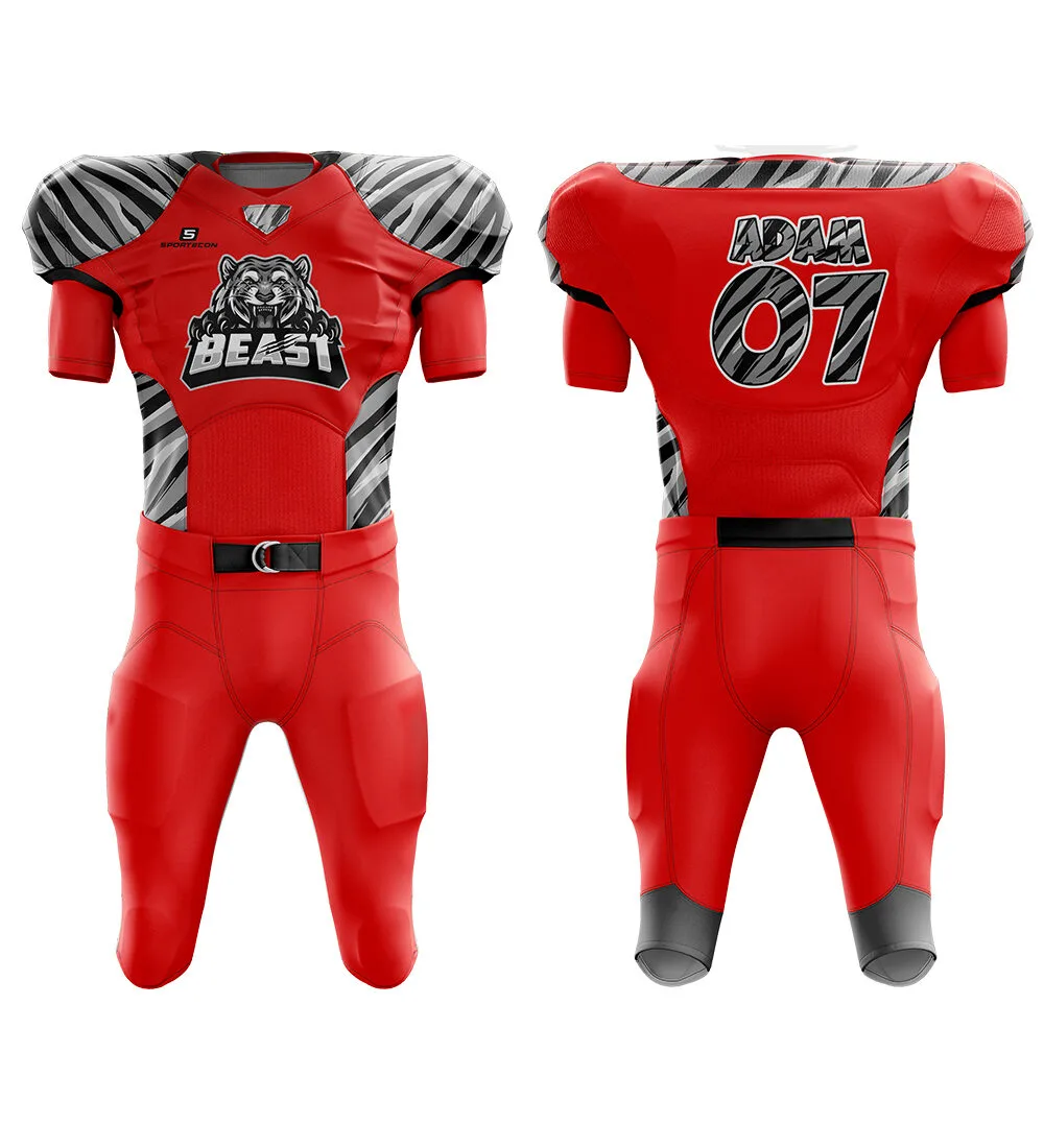 Sportecon American Football Uniform SI-AF-0802