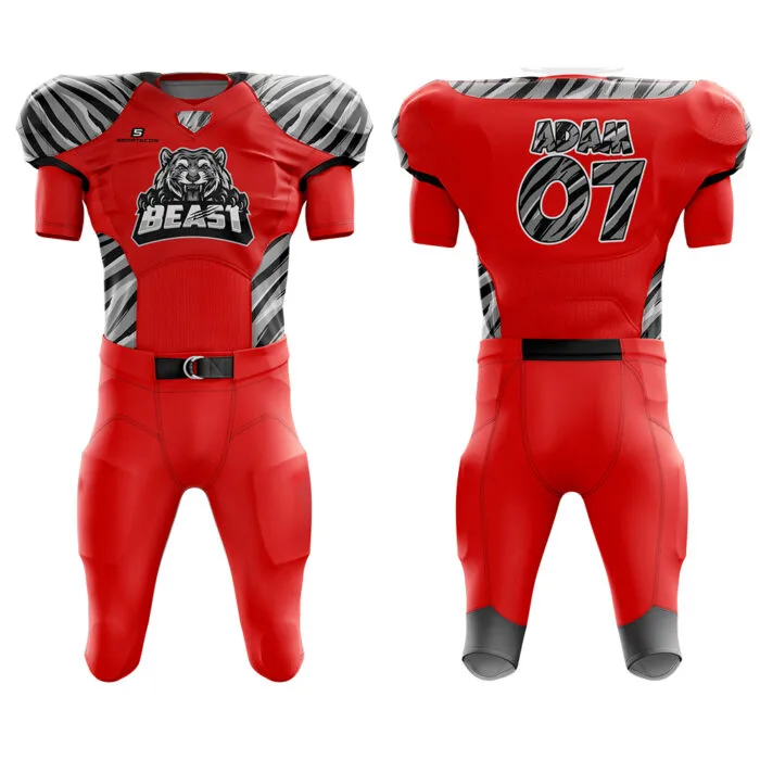 Sportecon American Football Uniform SI-AF-0802