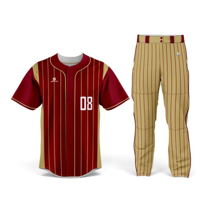Sportecon Baseball Uniform SI-BB-0705